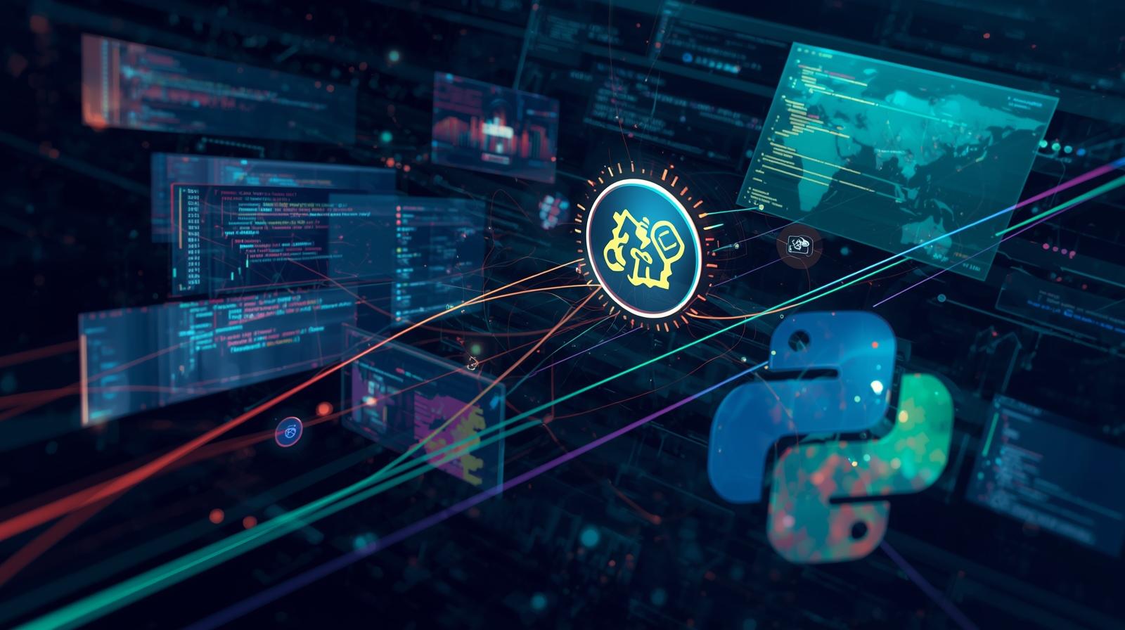 Code editor con Python per GIS